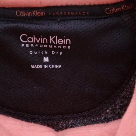 Calvin Klein | Performance Quick Dry Black Cowl Neck Sweatshirt | Size M - Picture 6 of 6